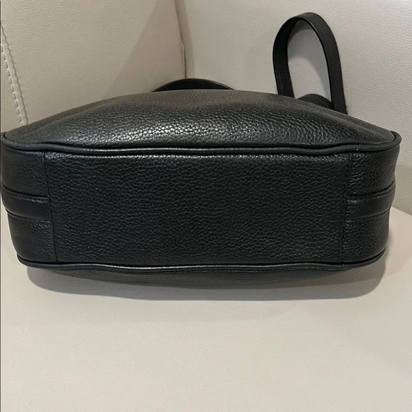 Kate Spade Black Crossbody Bag with Silver Hardware